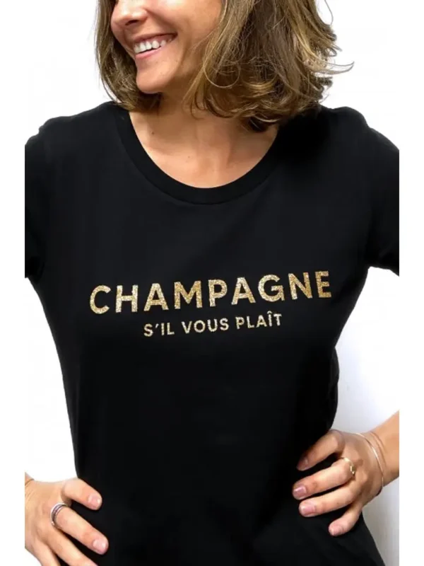 tee-shirt champagne svp