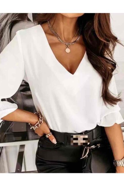 Top blouse uni
