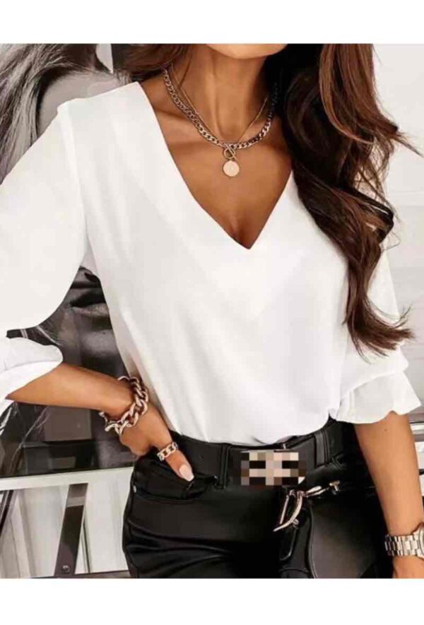 Top blouse uni