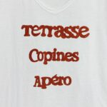 Tee-shirt terrasse apéro copine